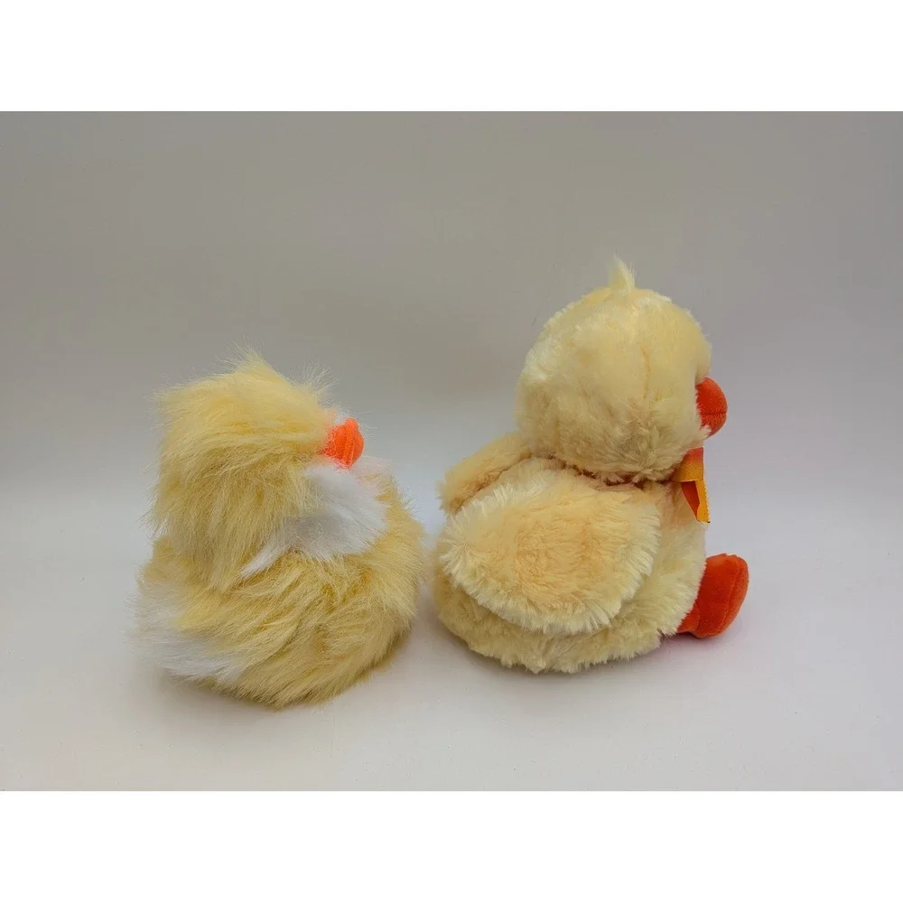 Russ Plush Waddles Chirples Duck Chick Lot Yellow Orange Easter Ducklings‎